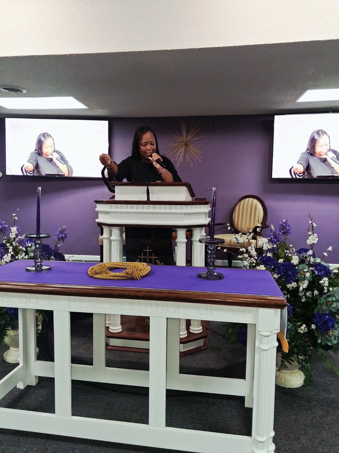 NBM worship service